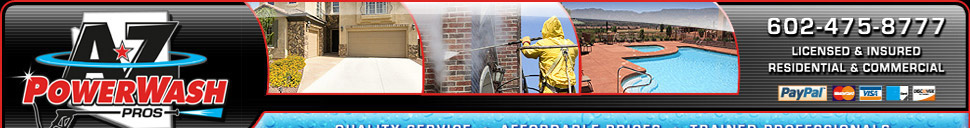 Power Washing Arizona